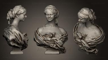 Busts and heads antique and historical (BUSTA_0472) 3D model for CNC machine